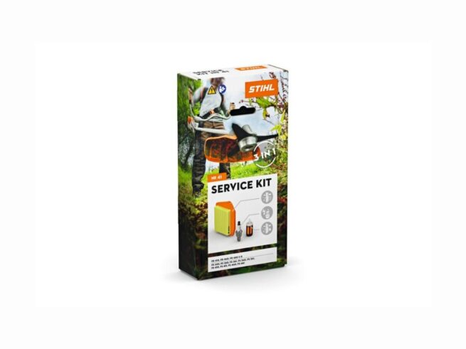 stihl servicekit 41 med tændrør, brændstoffilter og luftfilter