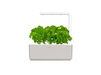 mellow beige click and grow smart garden 3 med basilikum
