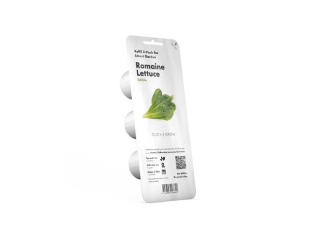 click and grow frøkapsler med romainesalat
