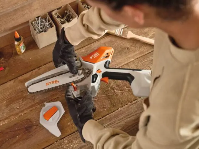 STIHL Batterihåndsav GTA 30 inkl. batteri og lader - Billede 7
