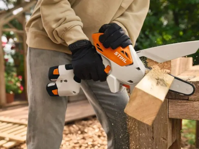 STIHL Batterihåndsav GTA 30 inkl. batteri og lader - Billede 8