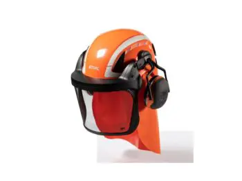 stihl hjelm x-forest med høreværn, visir og regnslag