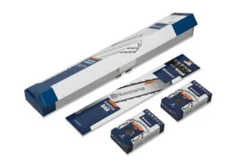 husqvarna sværd og kædesæt med et x-force sværd og to x-cut c35 kæder