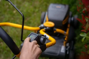 tastatur på stiga plæneklipper