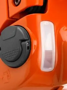 Benzinniveau synligt Husqvarna 450X motorsav