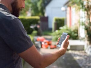 Husqvarnas intelligente connect app