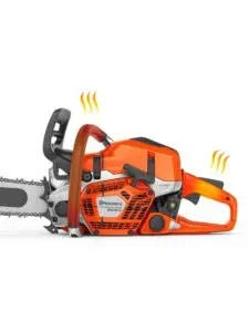 opvarmede håndtag på Husqvarna 564 XPG motorsav