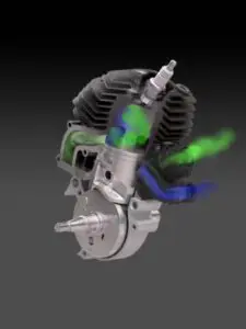 Husqvarna X-TORQ motor