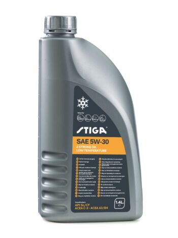 STIGA 4-taktsolie SAE 5W-30 på 1,4 L