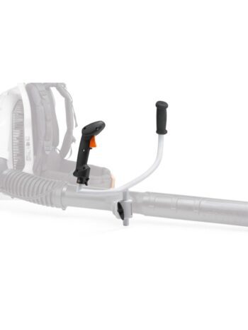 STIHL Styr til STIHL løvblæseaggregater : BR 350, BR 430, BR 450, BR 500, BR 600, BR 700 og BR 800. Styret letter arbejdet betydeligt da belastningen fordeles på begge arme når du arbejder. Det er særlig praktisk ved brug af bøjet mundstykke.